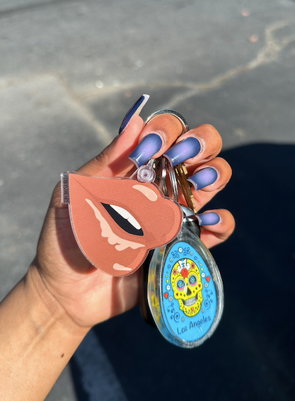 Big Lip Keychain